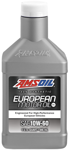 AMSOIL SAE 10W-60 FS Synthetic European Motor Oil